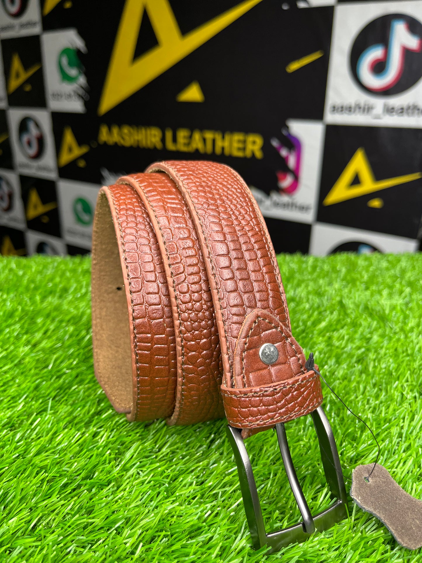 Brown PU Leather Belt – Classic Everyday Style
